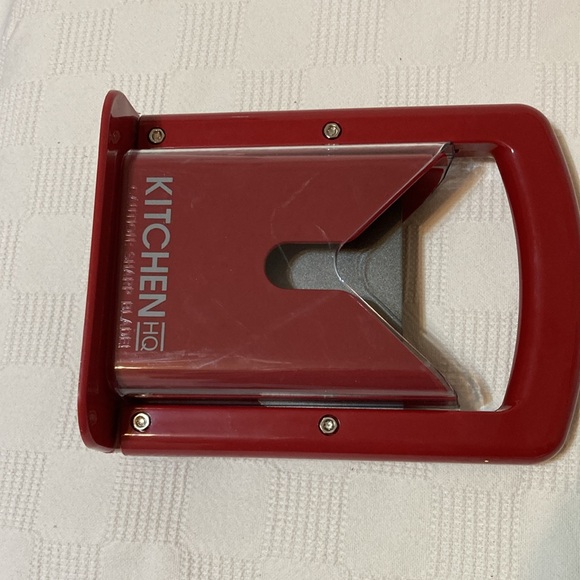 KITCHEN HQ BRAND NEW RED BAGEL SLICER - Picture 8 of 11